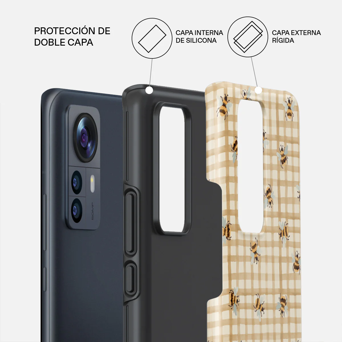 Honeycomb - Xiaomi 12 Funda - Image 2