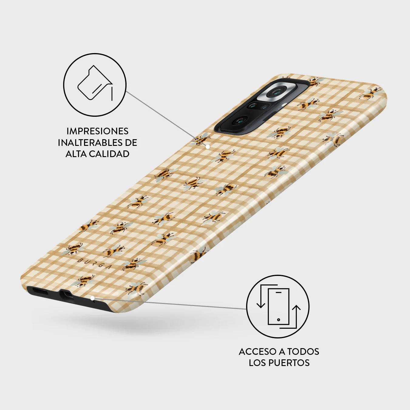 Honeycomb - Xiaomi Redmi Note 10 Pro Funda - Image 3