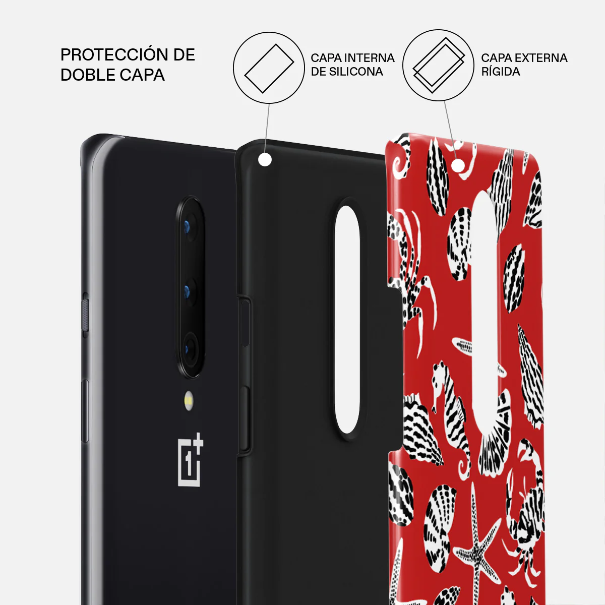Hydra - OnePlus 8 Funda - Image 2