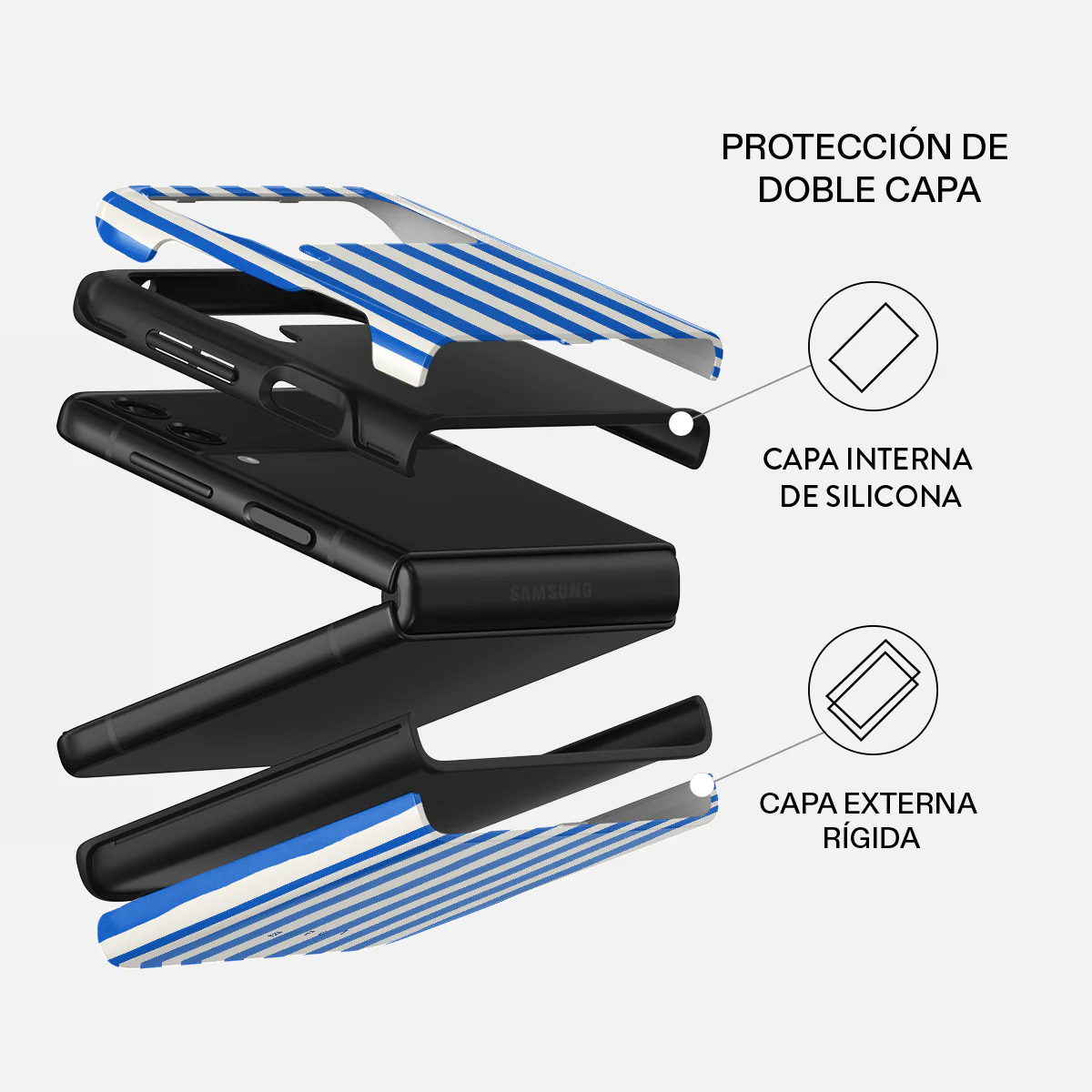 Kafenio - Samsung Galaxy Z Flip 3 Funda - Image 2