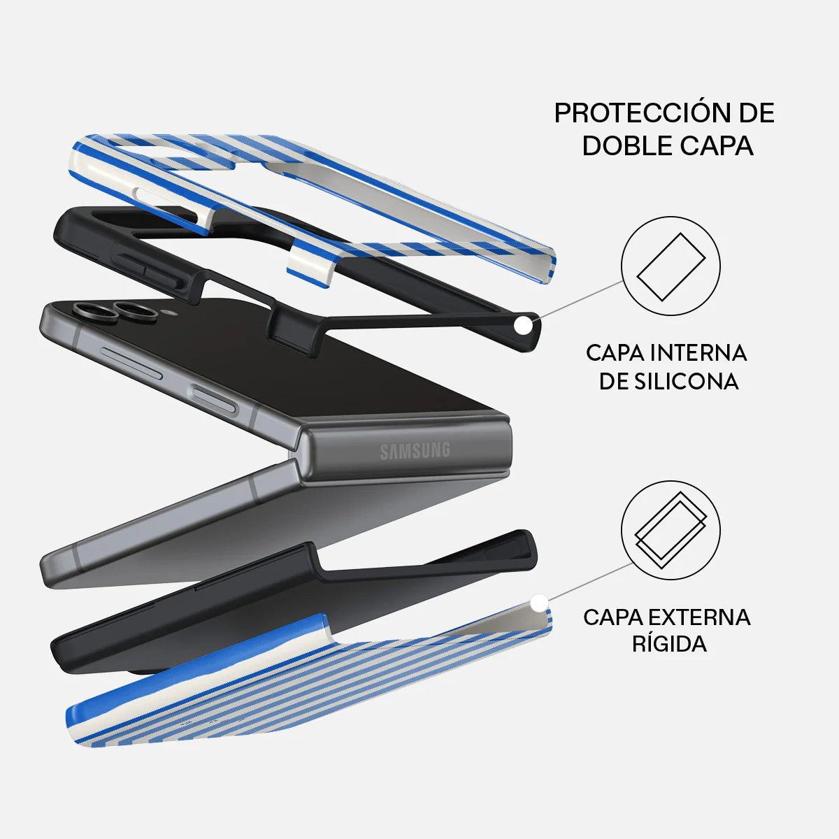 Kafenio - Samsung Galaxy Z Flip 5 Funda - Image 2