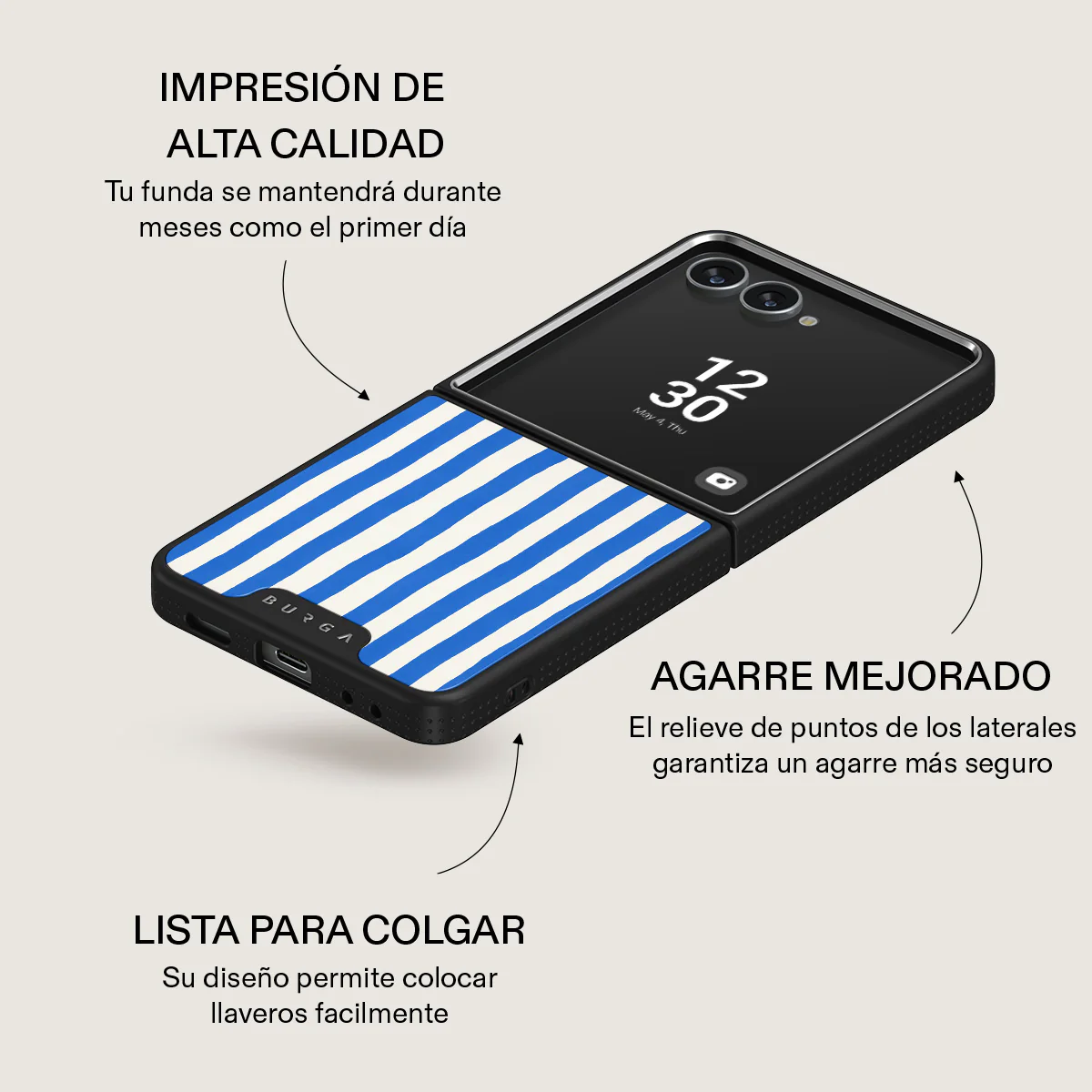 Kafenio - Samsung Galaxy Z Flip 7 Funda - Image 16