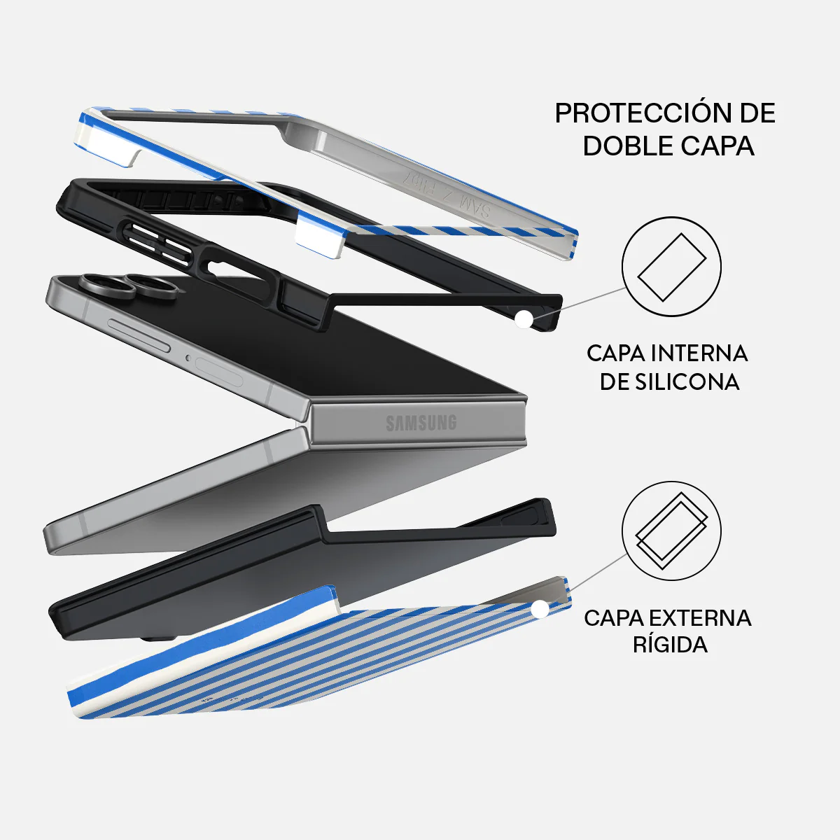 Kafenio - Samsung Galaxy Z Flip 7 Funda - Image 2