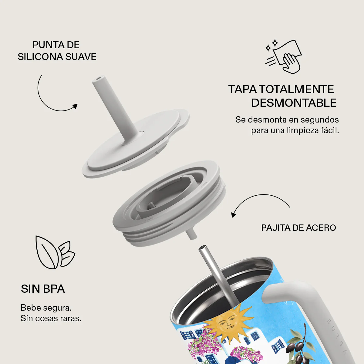 Kalimera - All Day Leakproof Tumbler - Image 6