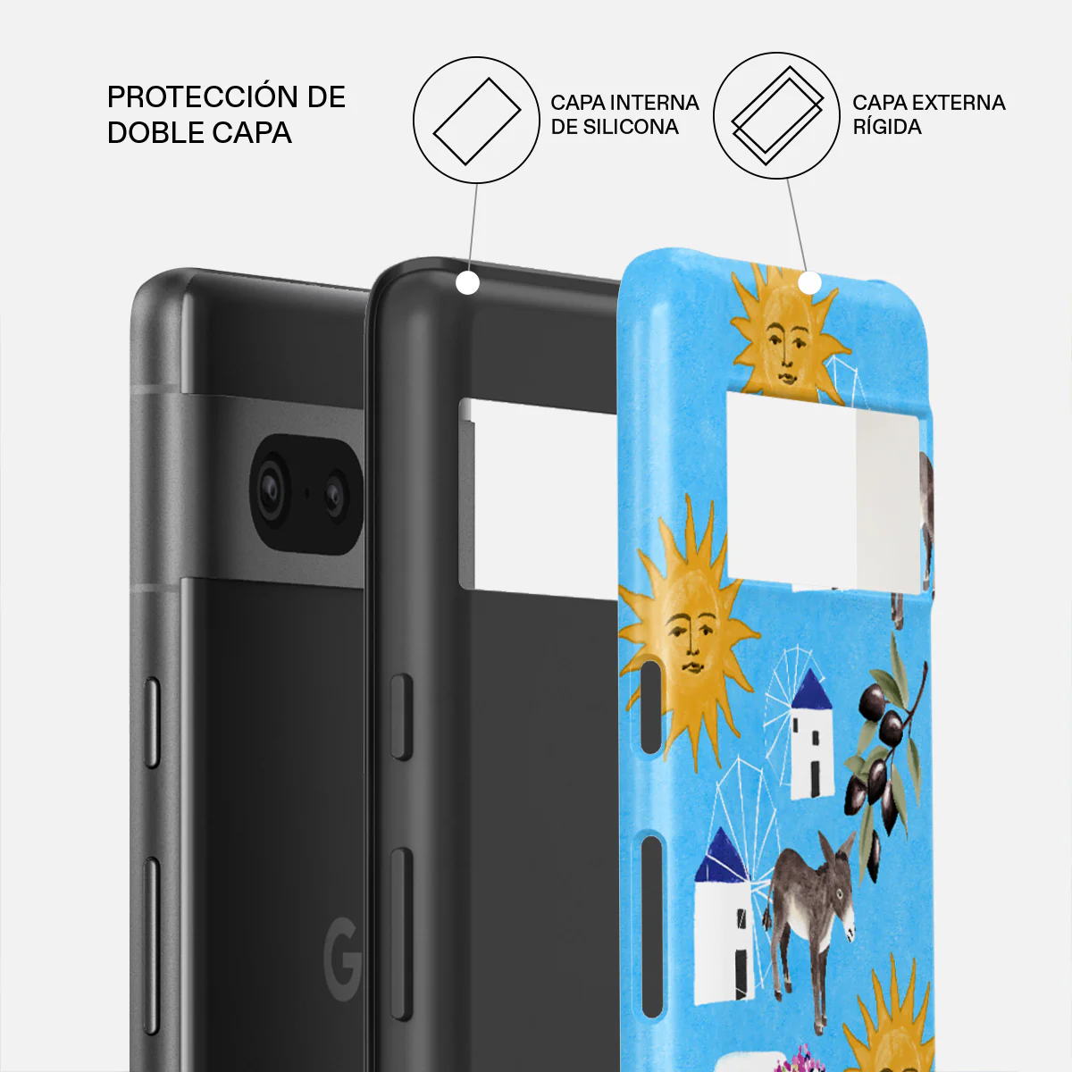 Kalimera - Google Pixel 7 Funda - Image 2