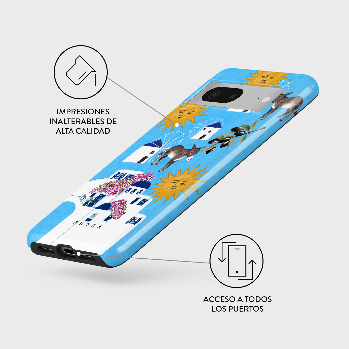 Kalimera - Google Pixel 7 Funda - Image 3