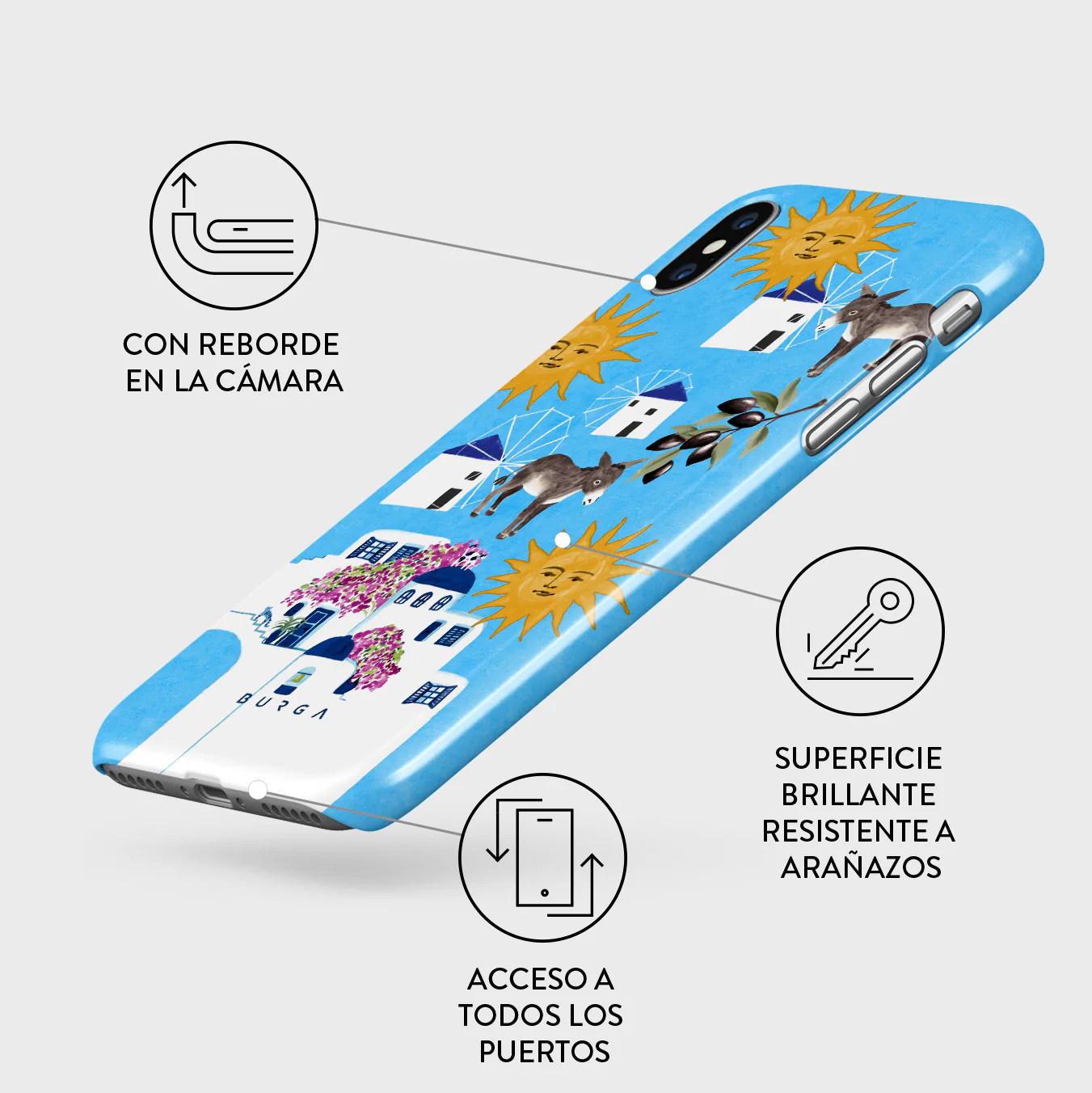 Kalimera - iPhone XS Max Funda - Image 3