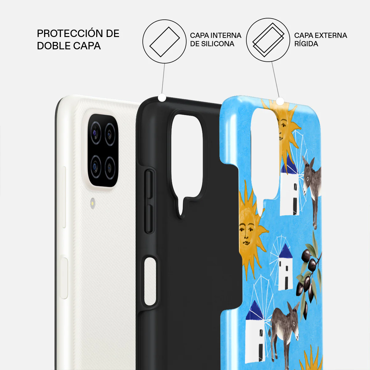 Kalimera - Samsung Galaxy A12 4G Funda - Image 2