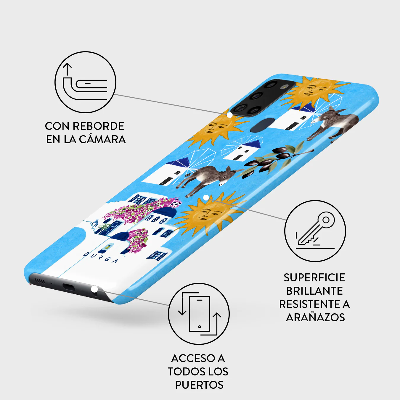 Kalimera - Samsung Galaxy A21s 4G Funda - Image 3