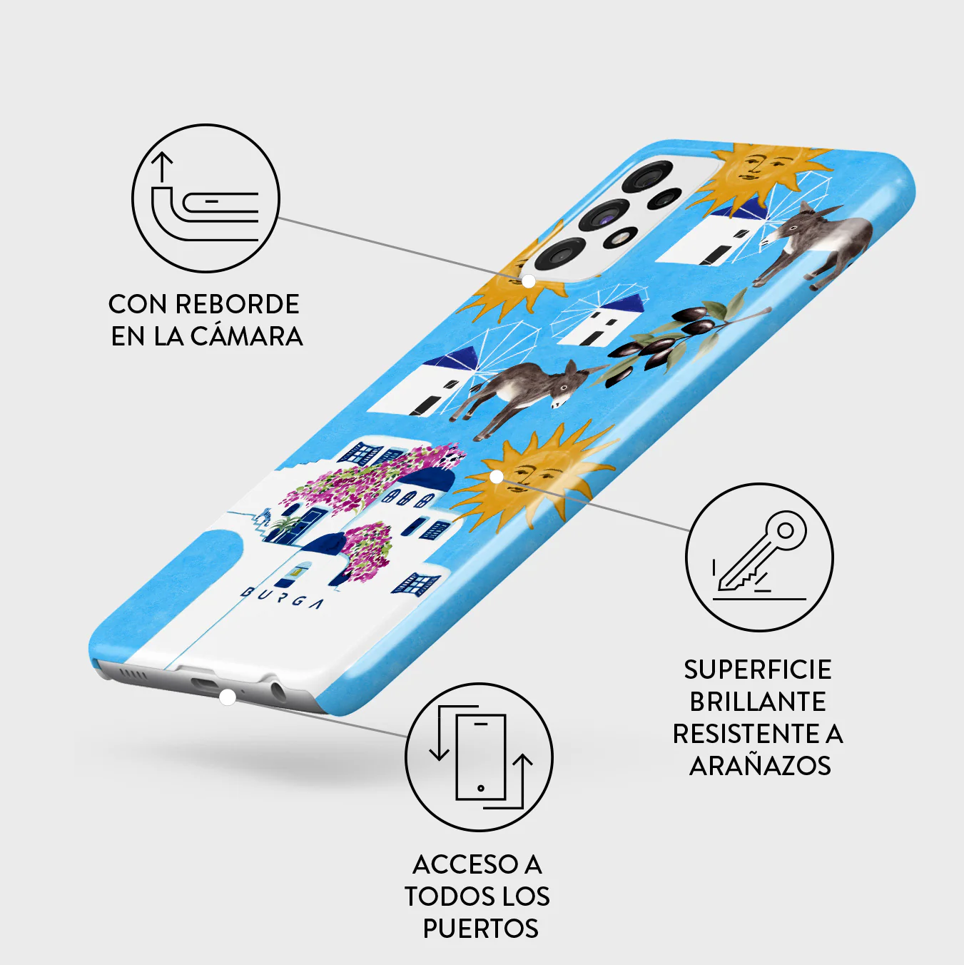 Kalimera - Samsung Galaxy A72 4G / 5G Funda - Image 3