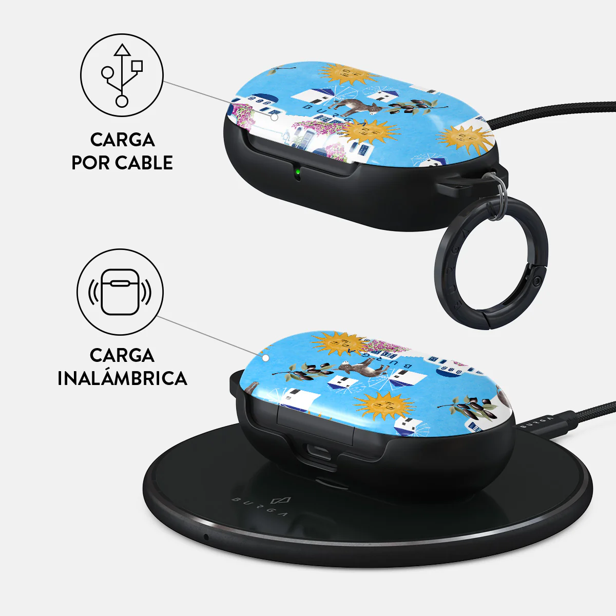 Kalimera - Samsung Galaxy Buds Plus Funda - Image 3