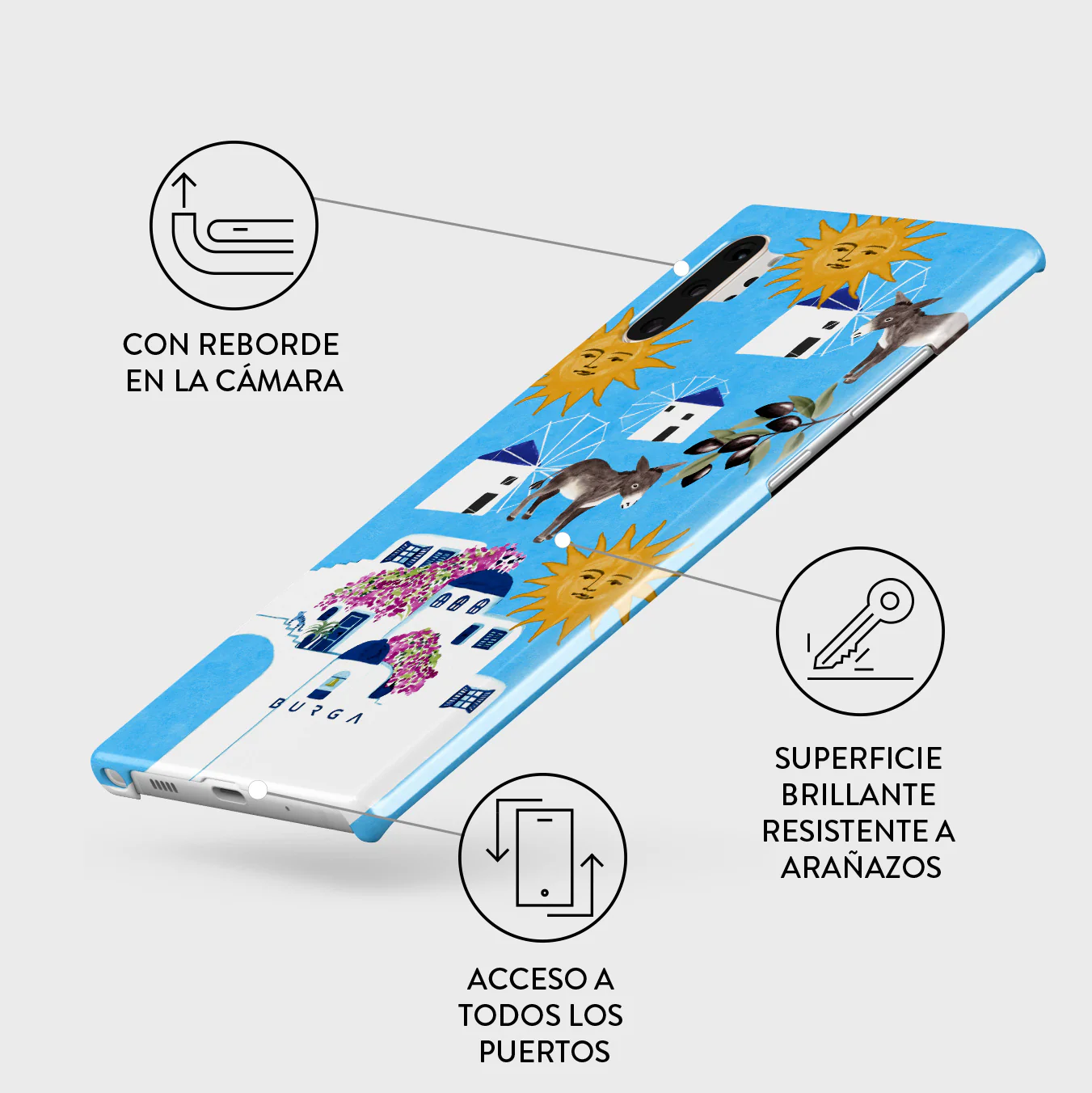 Kalimera - Samsung Galaxy Note 10 Plus Funda - Image 3