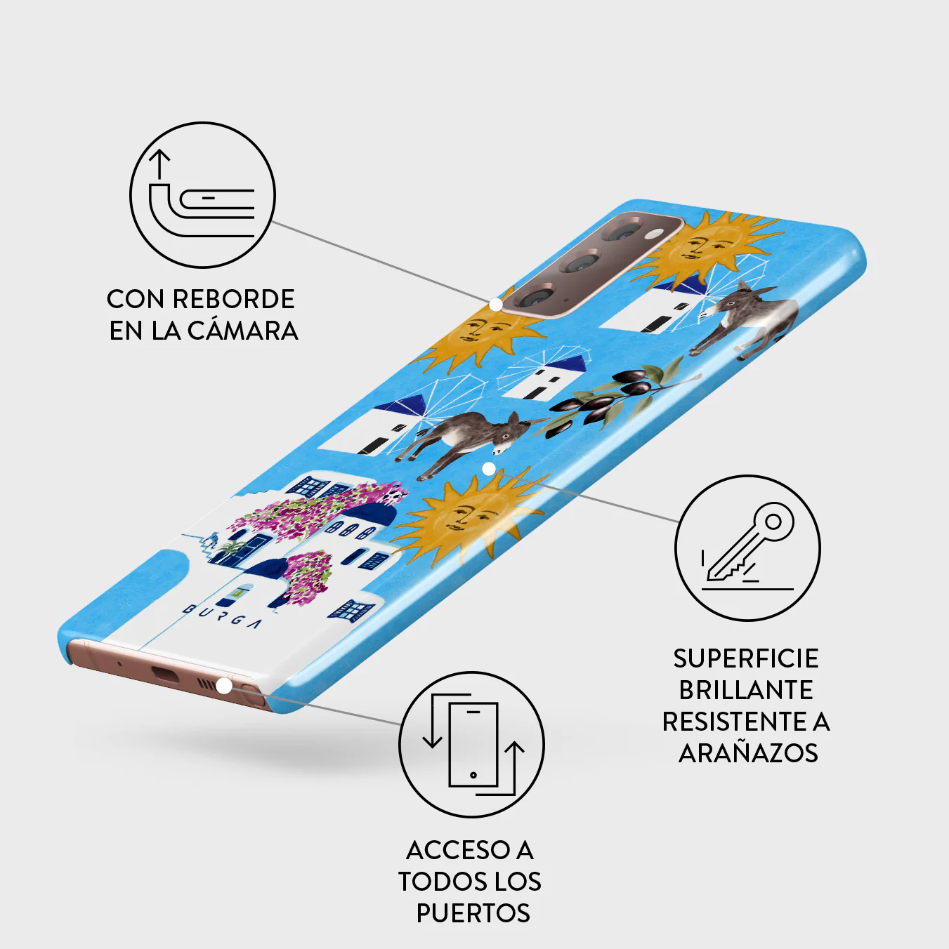Kalimera - Samsung Galaxy Note 20 4G / 5G Funda - Image 3