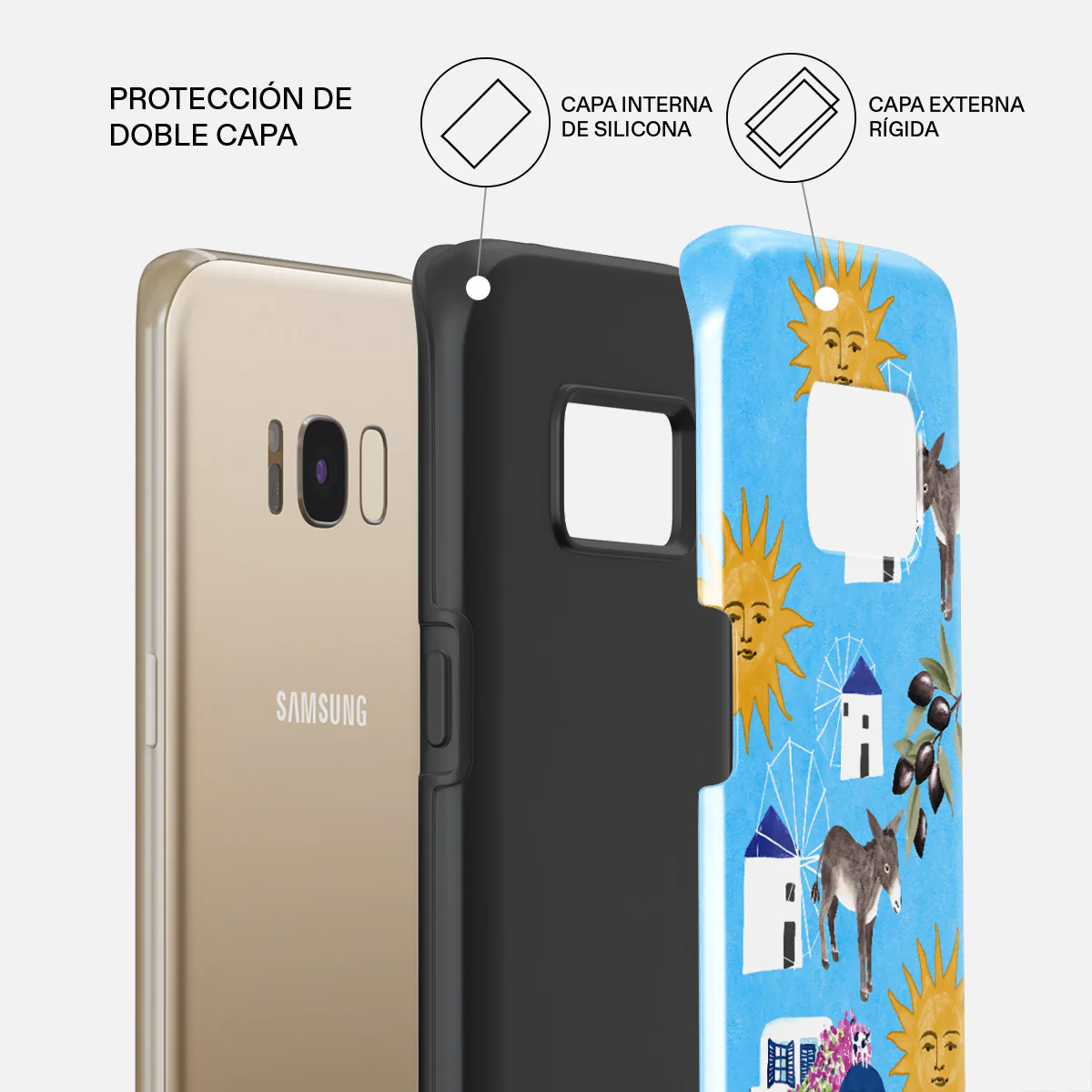 Kalimera - Samsung Galaxy S8 Funda - Image 6