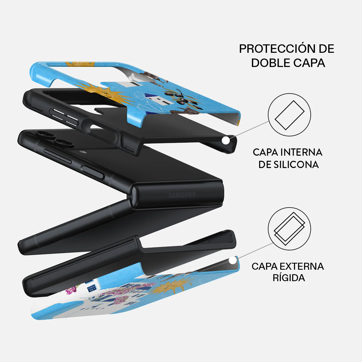 Kalimera - Samsung Galaxy Z Flip 4 Funda - Image 8