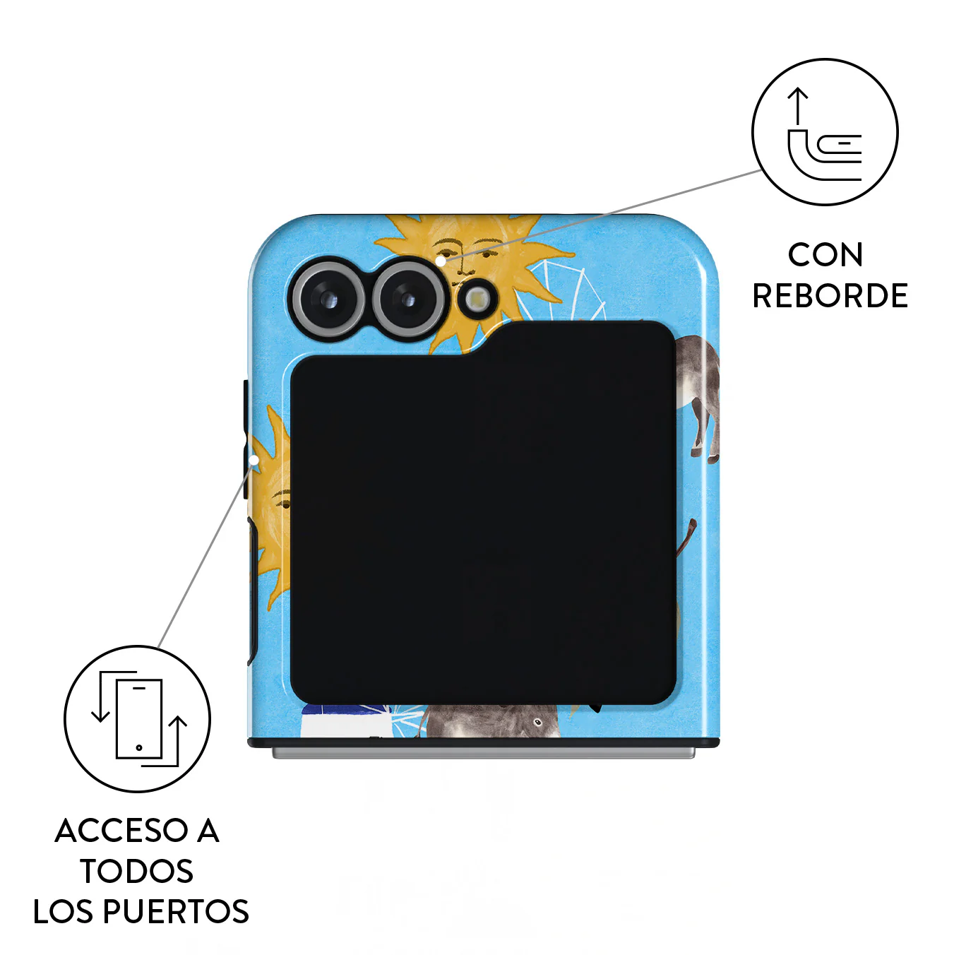 Kalimera - Samsung Galaxy Z Flip 6 Funda - Image 3