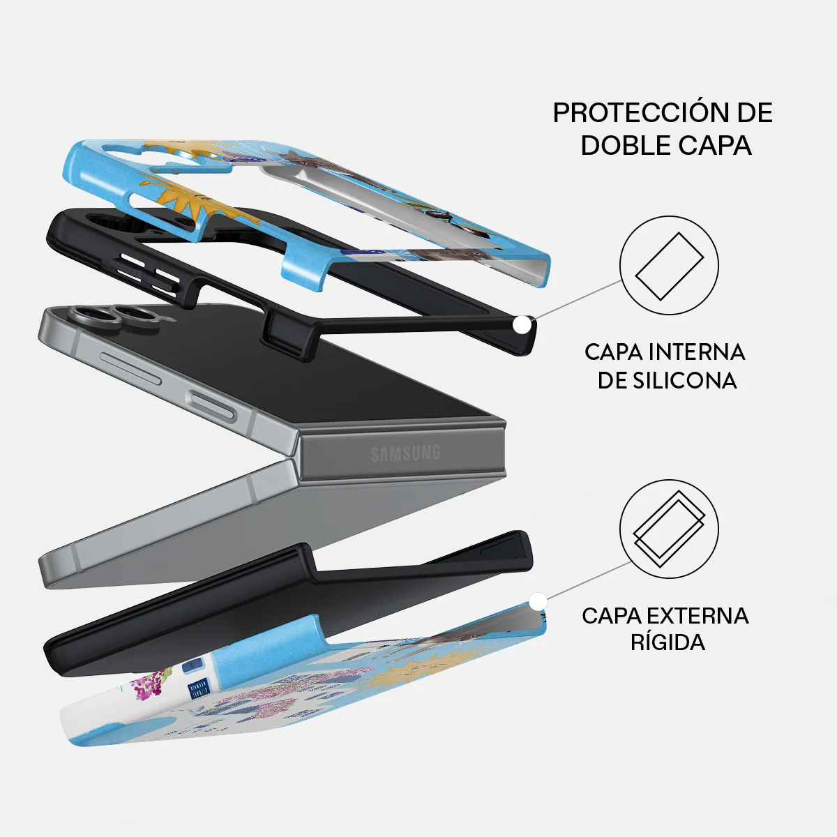 Kalimera - Samsung Galaxy Z Flip 7 FE Funda - Image 2
