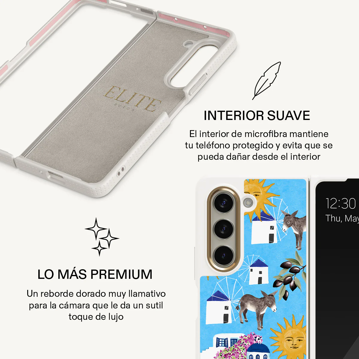 Kalimera - Samsung Galaxy Z Fold 5 Funda - Image 20