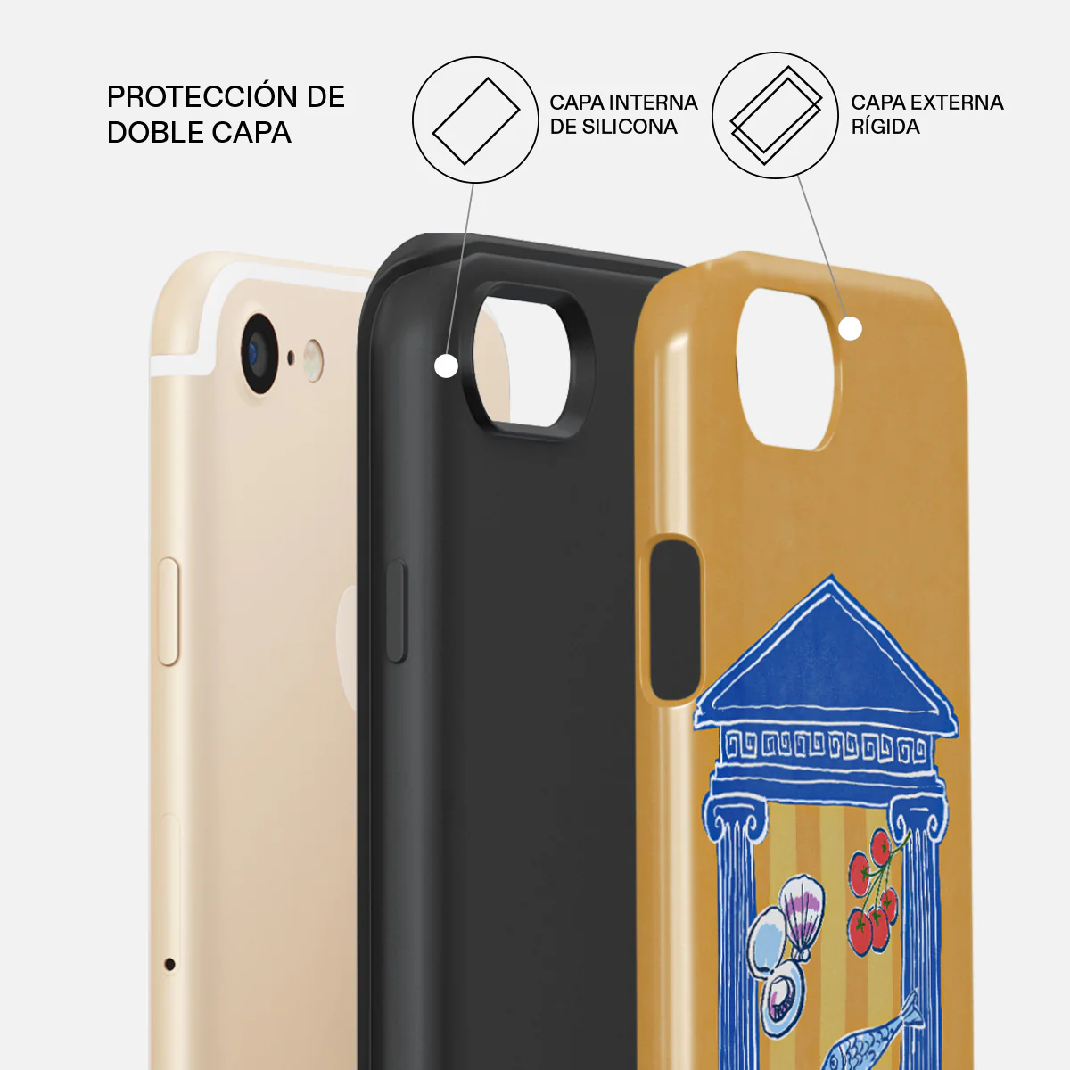 Kefi - iPhone SE (2022) Funda - Image 2
