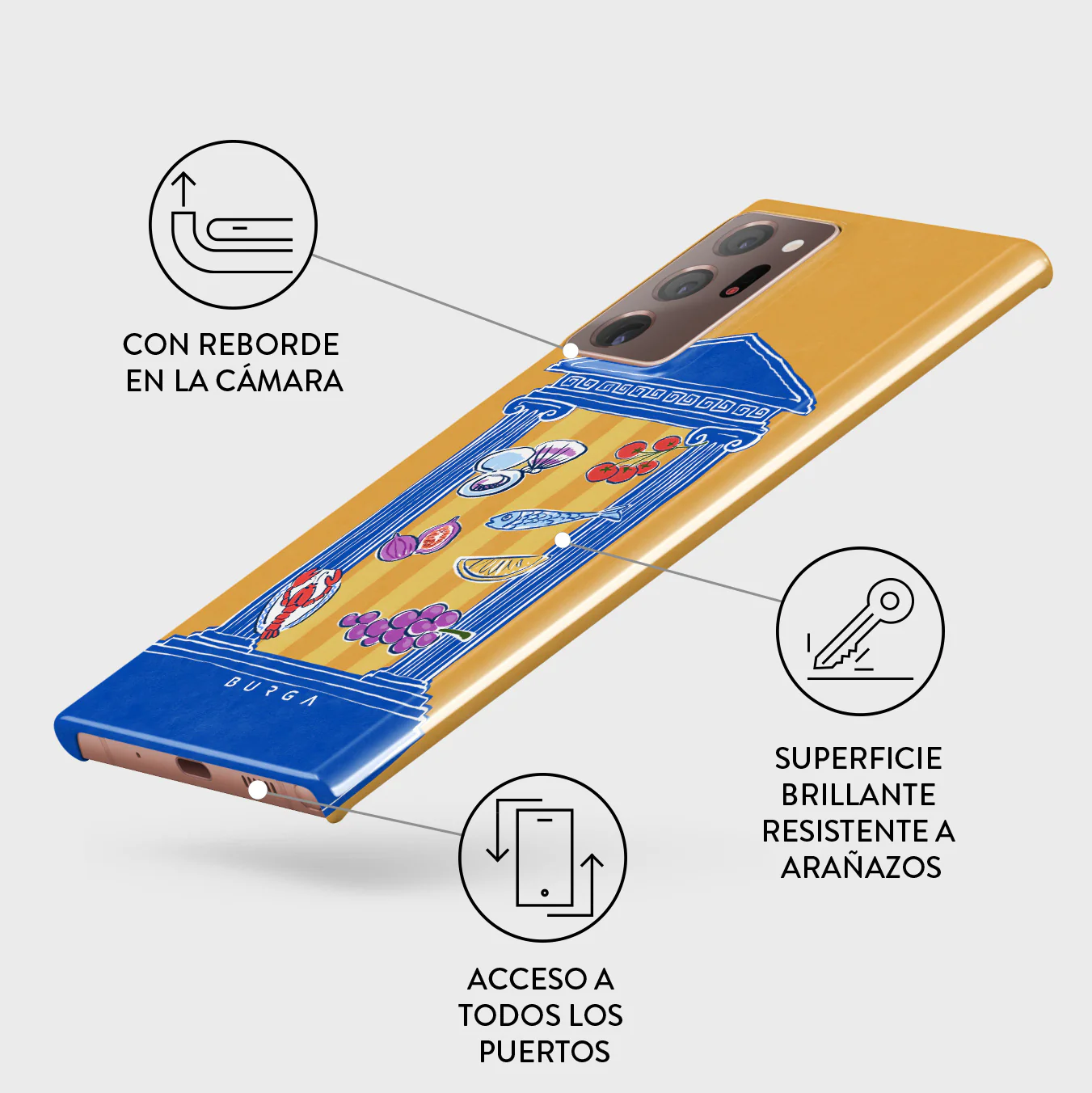 Kefi - Samsung Galaxy Note 20 Ultra 4G / 5G Funda - Image 3