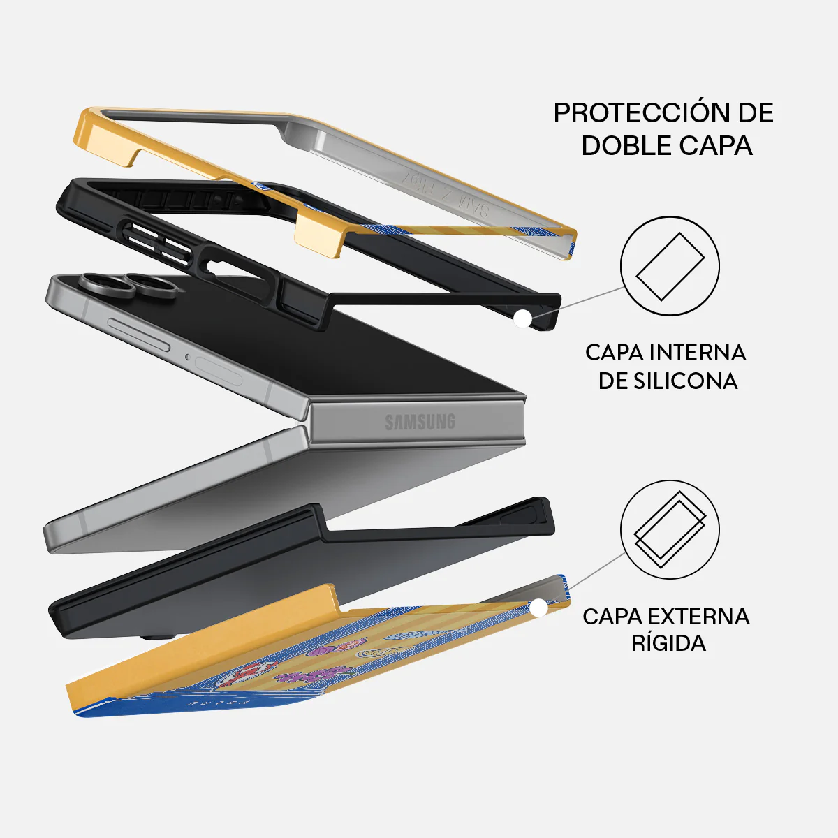 Kefi - Samsung Galaxy Z Flip 7 Funda - Image 2