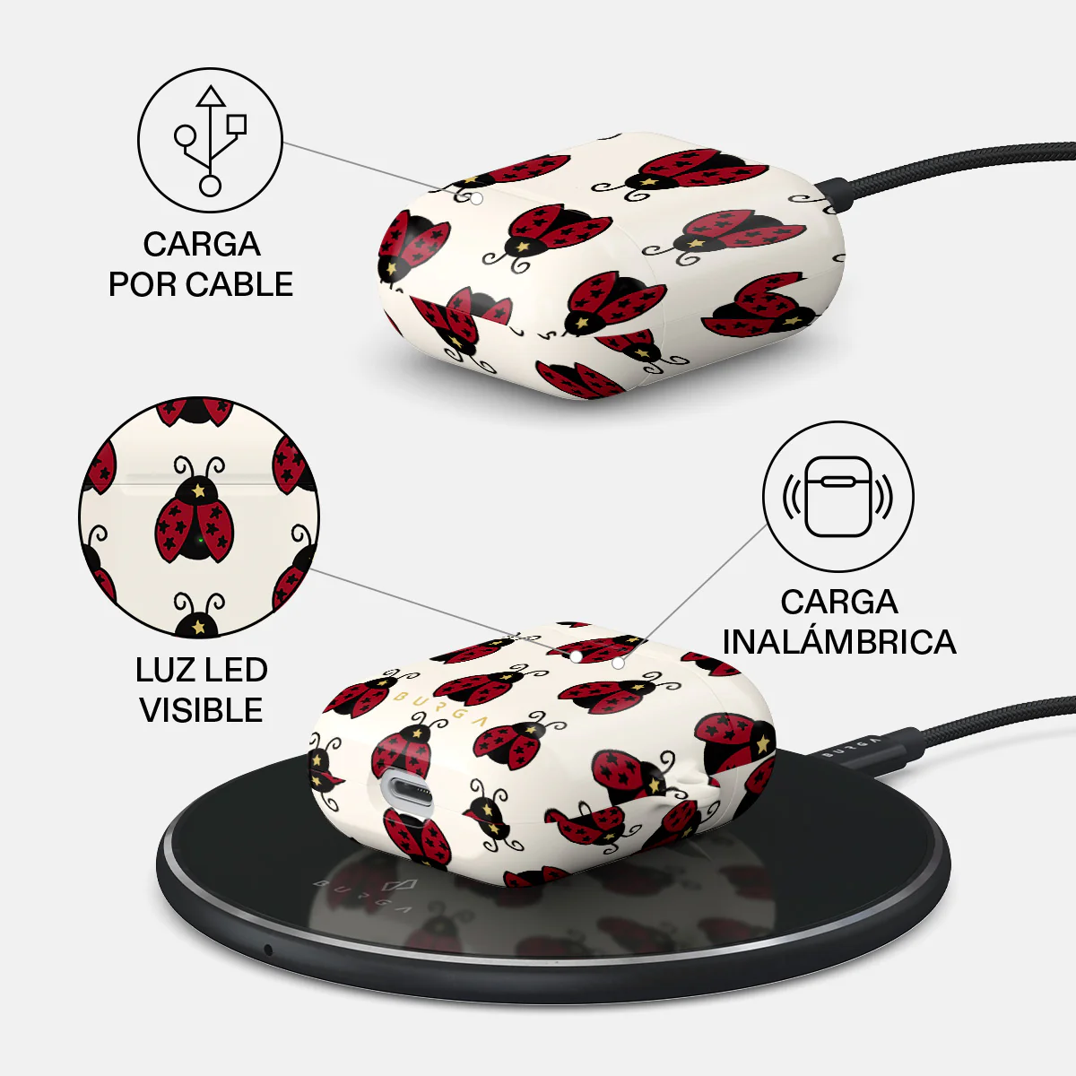Lady Luck - AirPods Funda - Image 3