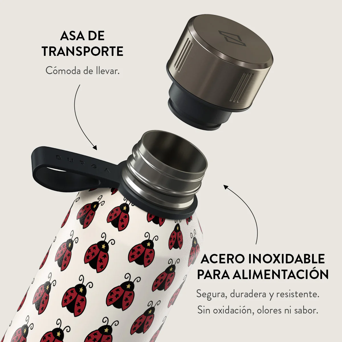 Lady Luck -  Botella de Agua - Image 4