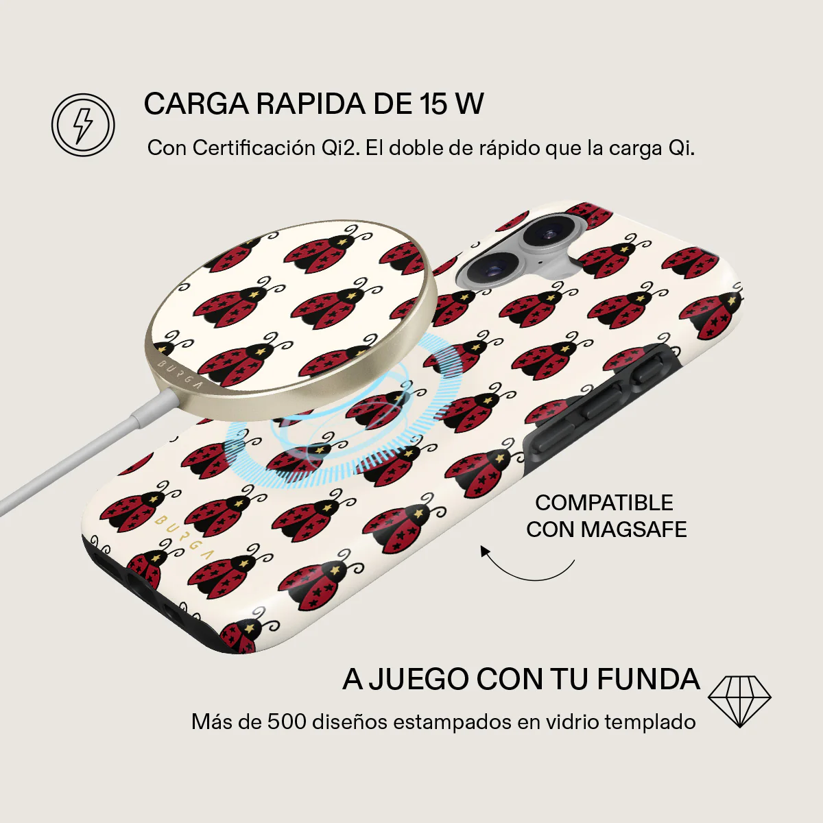 Lady Luck - Cargador inalámbrico magnético - Image 2