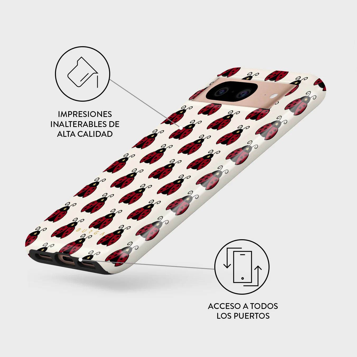 Lady Luck - Google Pixel 8 Funda - Image 3