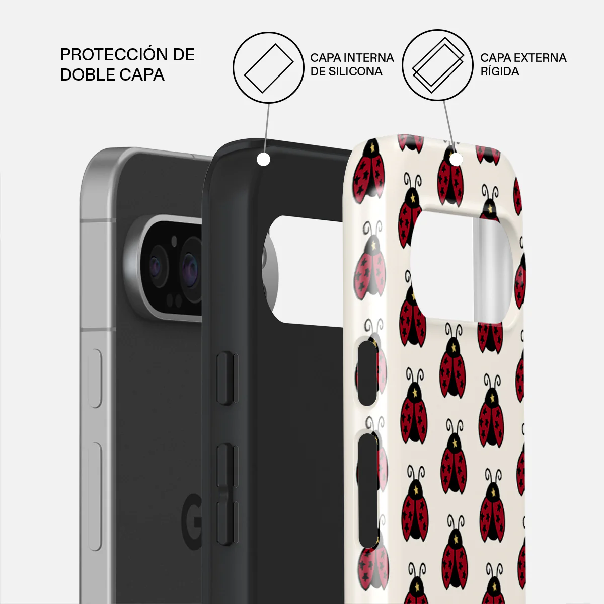 Lady Luck - Google Pixel 9 Pro Funda - Image 2