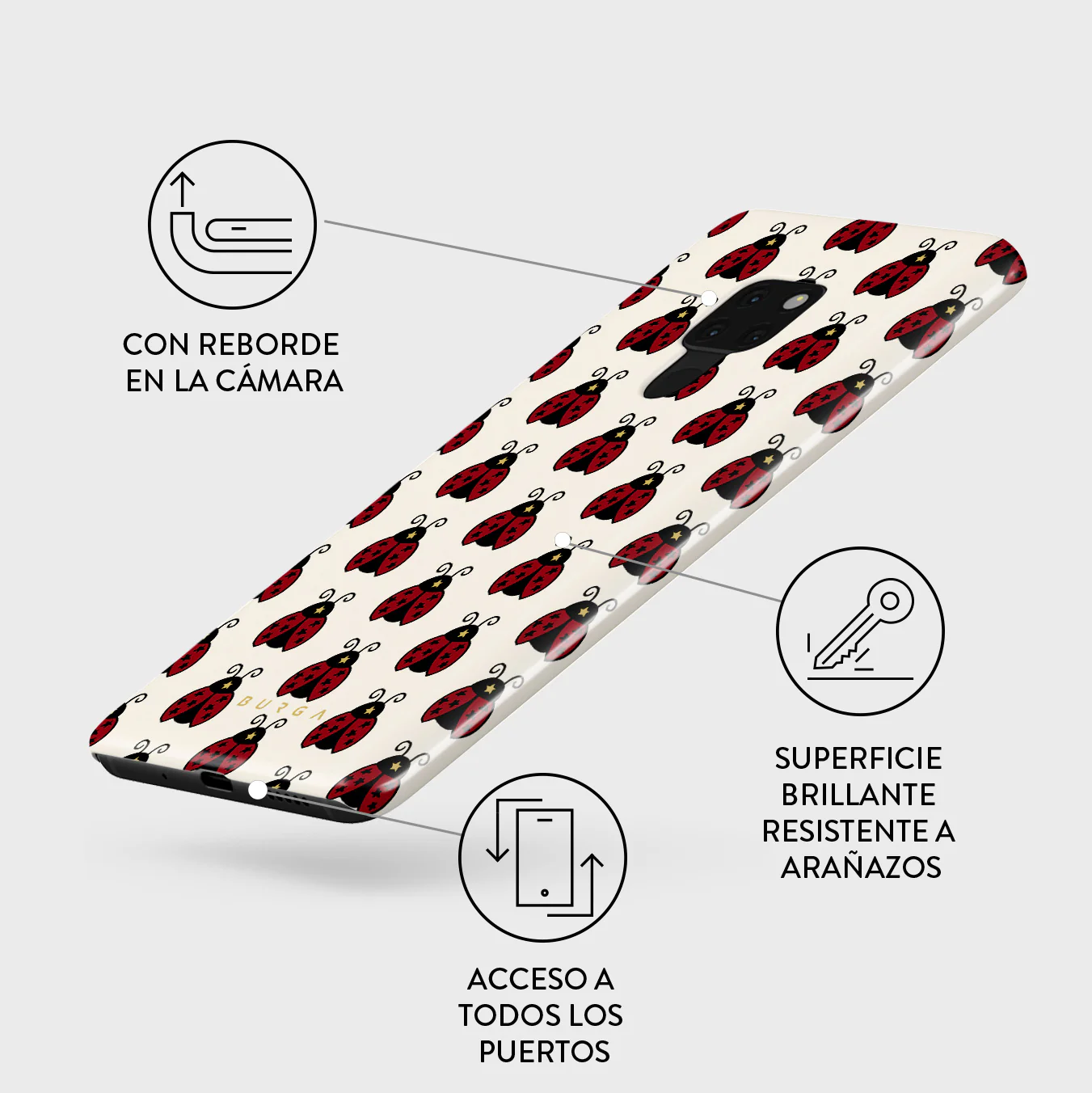 Lady Luck - Huawei Mate 20 Funda - Image 3