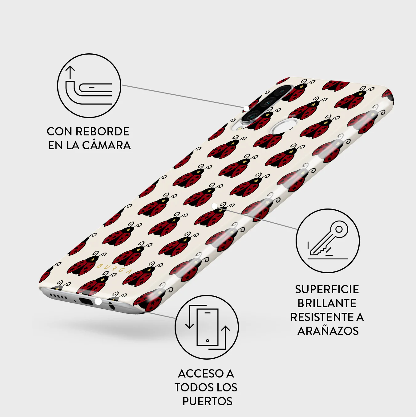 Lady Luck - Huawei P30 Lite Funda - Image 3