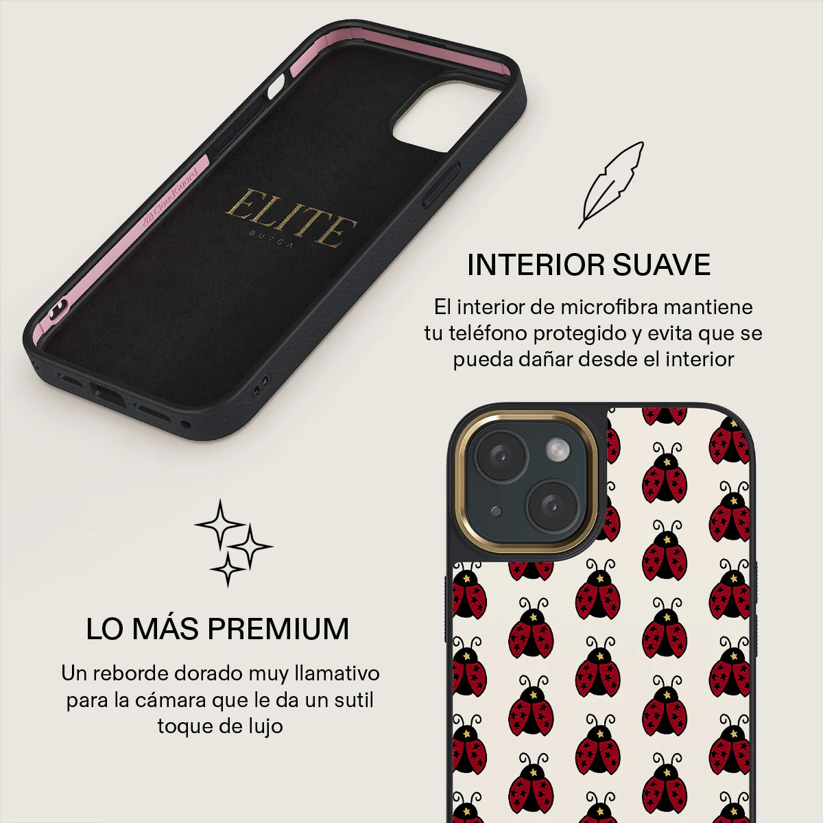 Lady Luck - iPhone 15 Plus Funda - Image 10