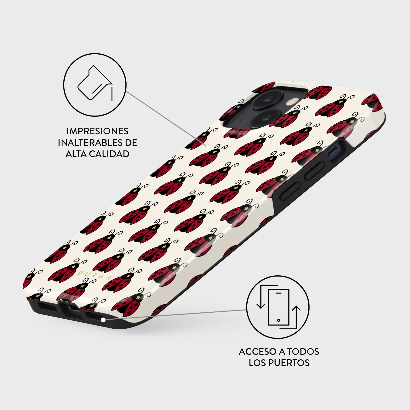 Lady Luck - iPhone 15 Plus Funda - Image 3
