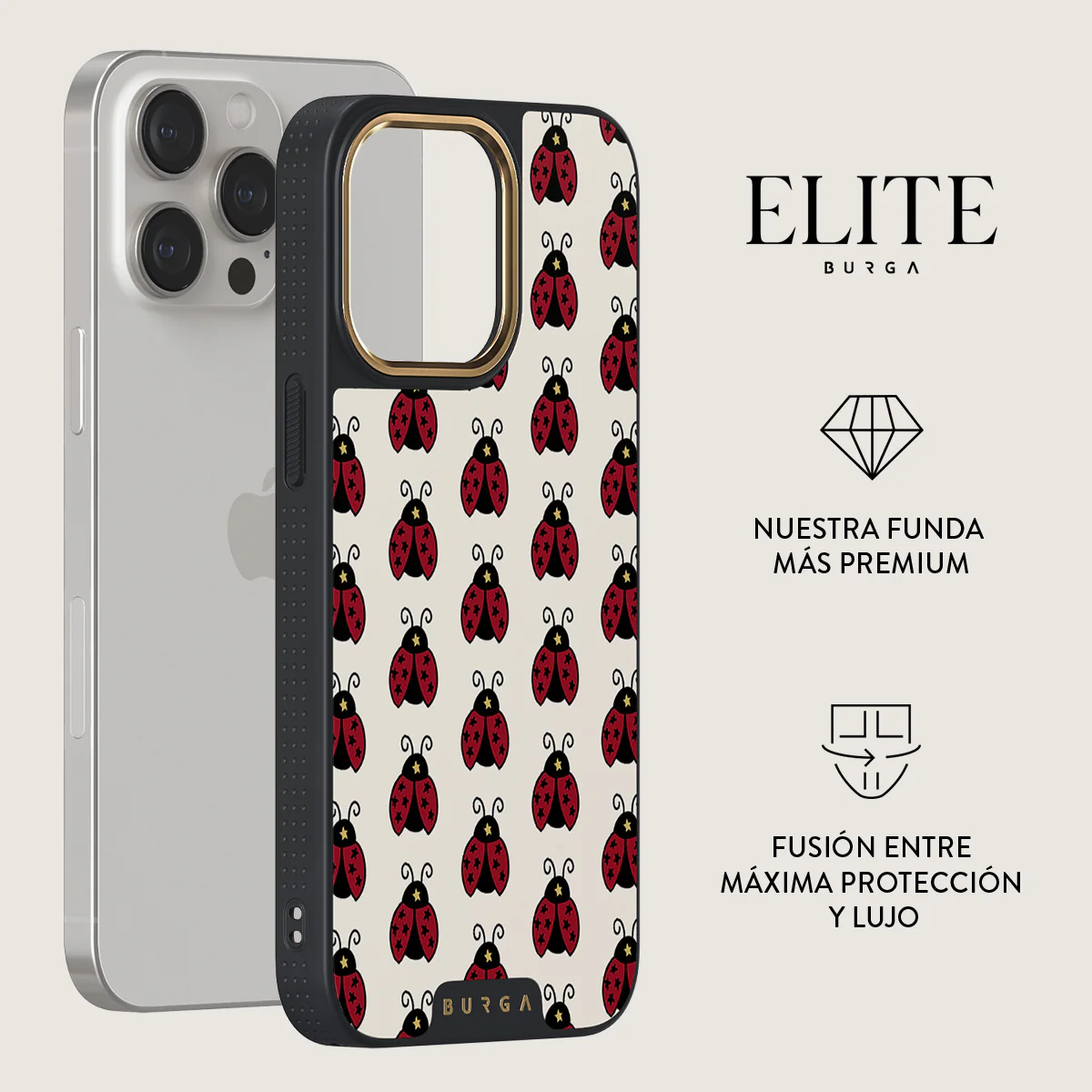Lady Luck - iPhone 15 Pro Funda - Image 6