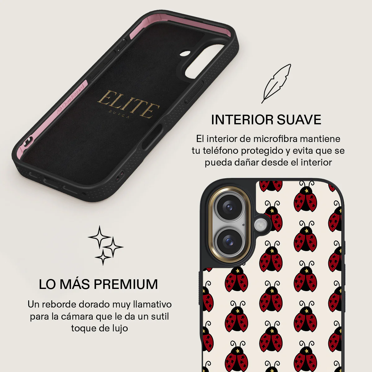 Lady Luck - iPhone 16 Plus Funda - Image 11