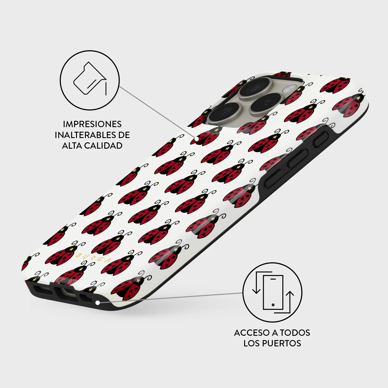 Lady Luck - iPhone 16 Pro Funda - Image 3