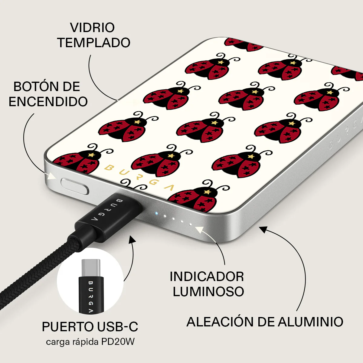 Lady Luck - Power Bank Magnético - Image 15