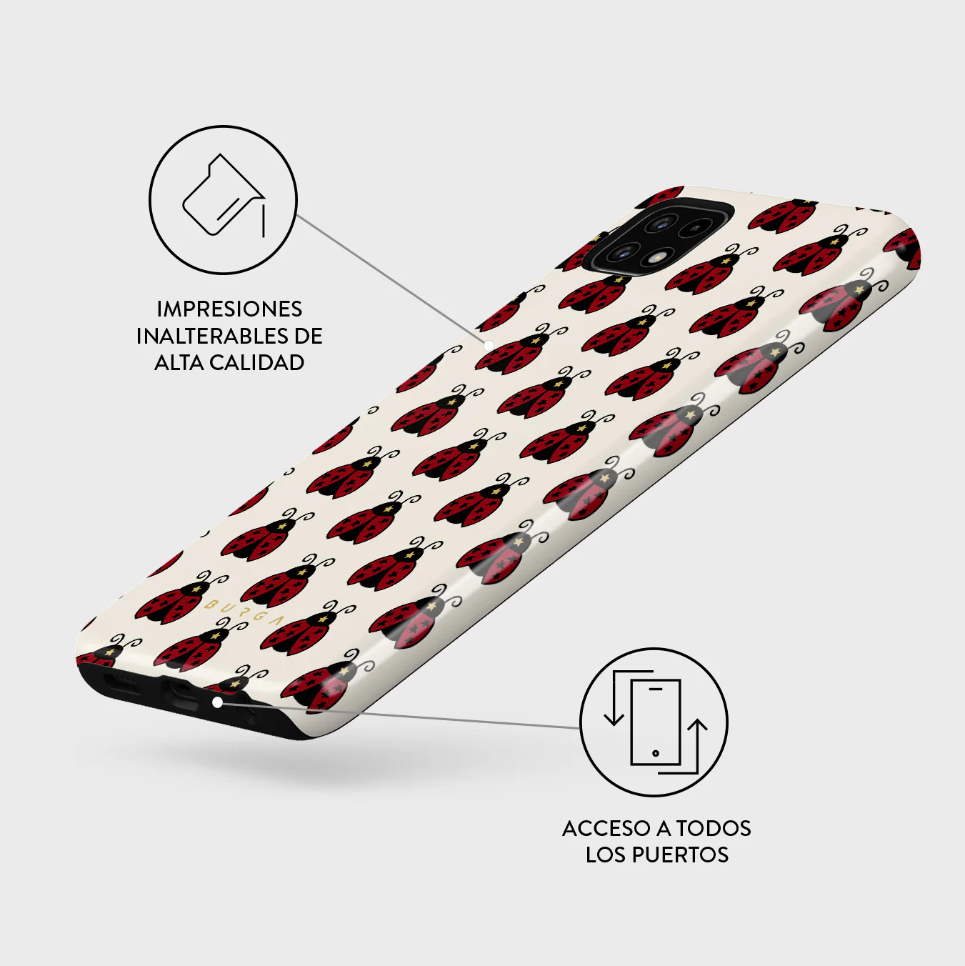 Lady Luck - Samsung Galaxy A22 5G Funda - Image 3