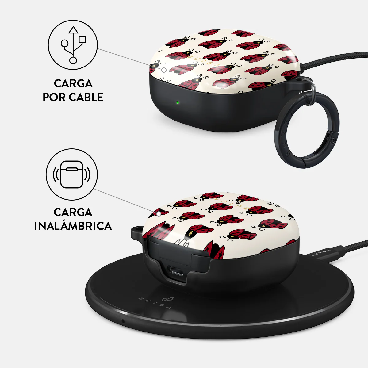 Lady Luck - Samsung Galaxy Buds Pro Funda - Image 3