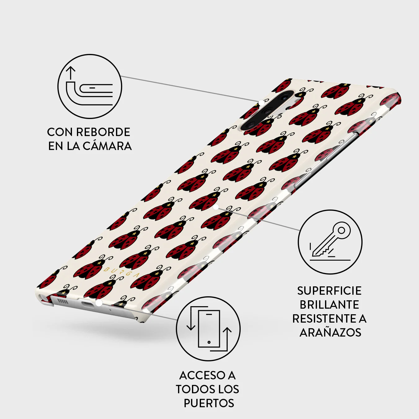 Lady Luck - Samsung Galaxy Note 10 Plus Funda - Image 3