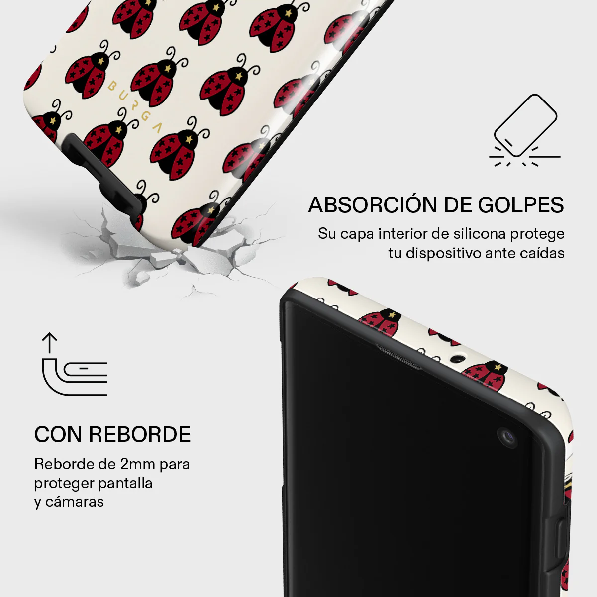 Lady Luck - Samsung Galaxy S10 4G Funda - Image 4