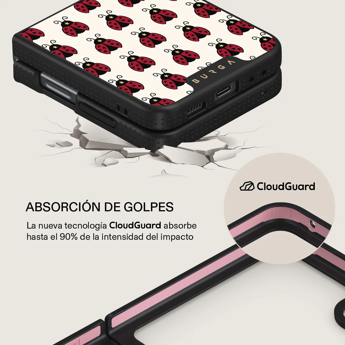 Lady Luck - Samsung Galaxy Z Flip 5 Funda - Image 10