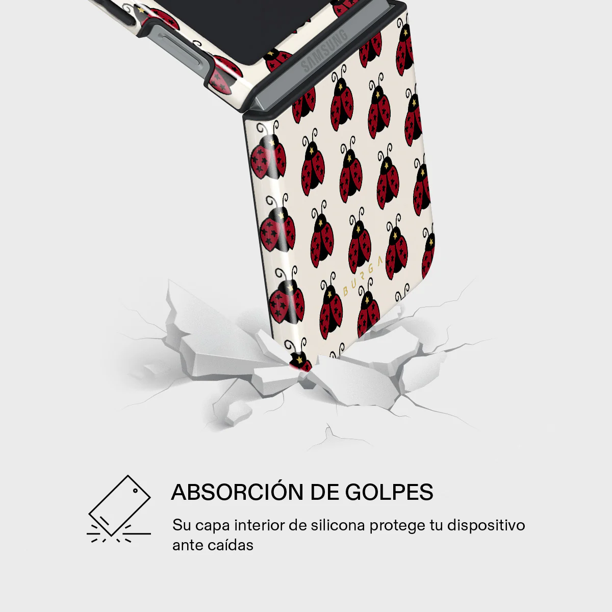 Lady Luck - Samsung Galaxy Z Flip 7 FE Funda - Image 4