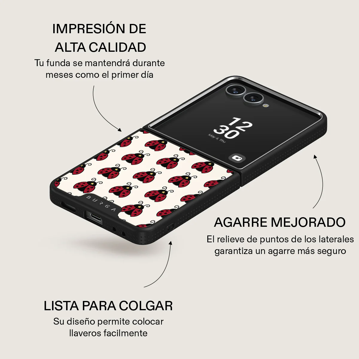 Lady Luck - Samsung Galaxy Z Flip 7 Funda - Image 16