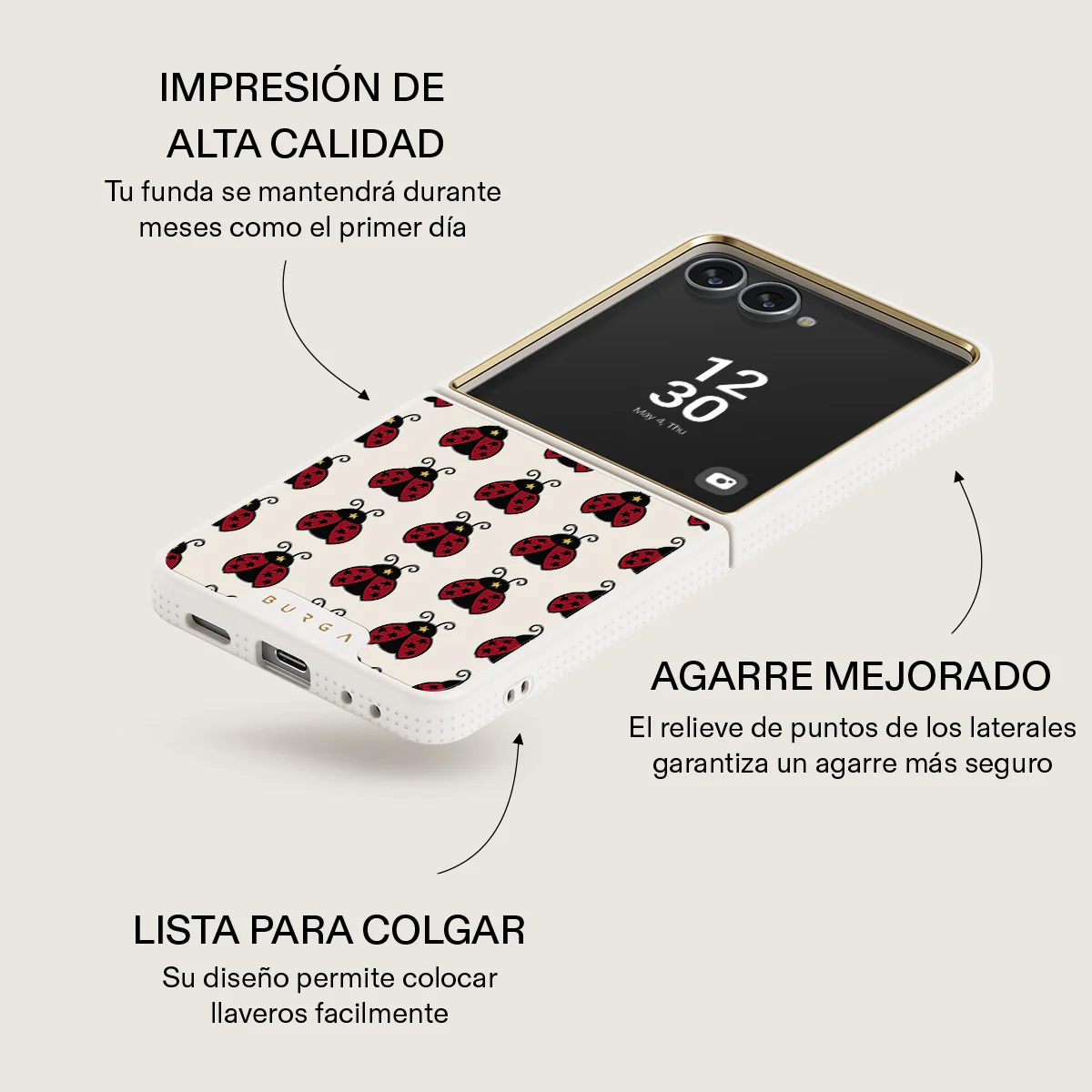 Lady Luck - Samsung Galaxy Z Flip 7 Funda - Image 23