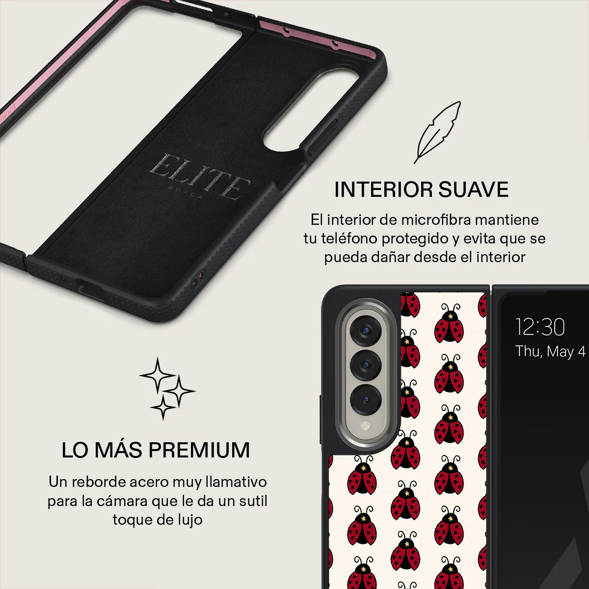 Lady Luck - Samsung Galaxy Z Fold 4 Funda - Image 18