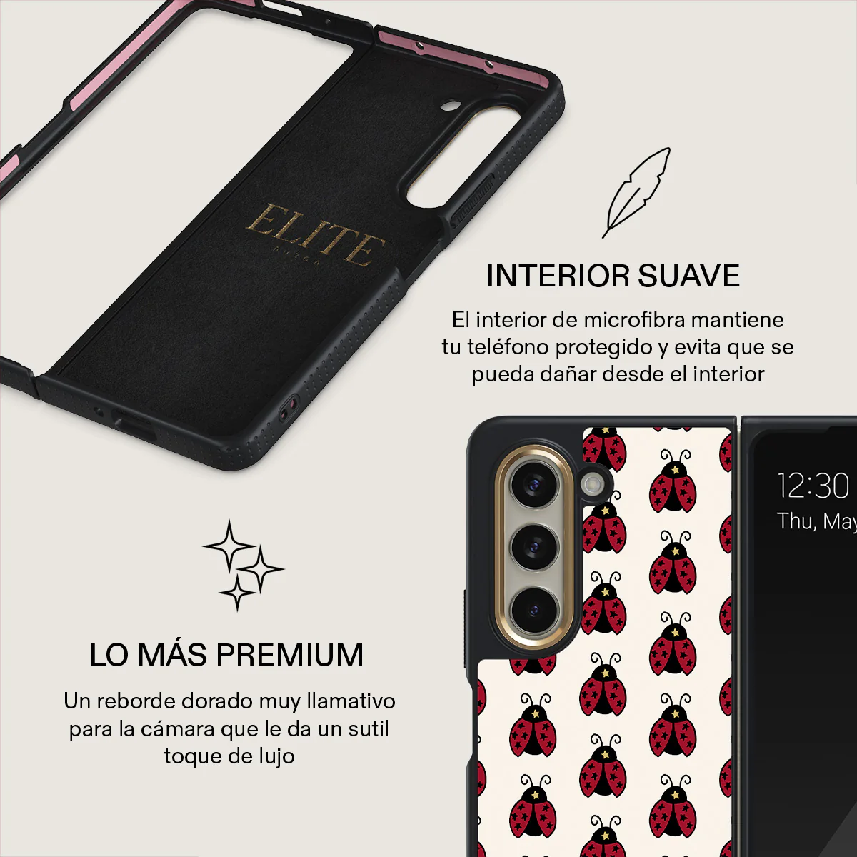Lady Luck - Samsung Galaxy Z Fold 5 Funda - Image 6