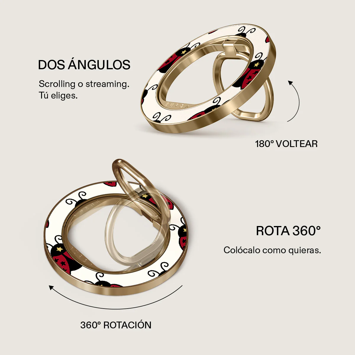 Lady Luck - Soporte Anillo Magnetico - Image 7