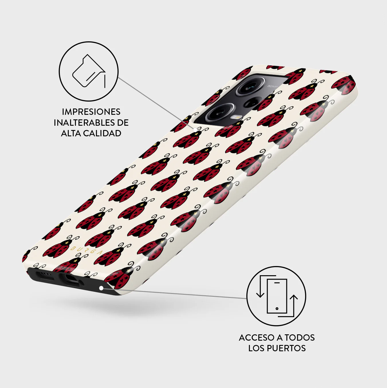 Lady Luck - Xiaomi Redmi Note 12 Pro 5G Funda - Image 3